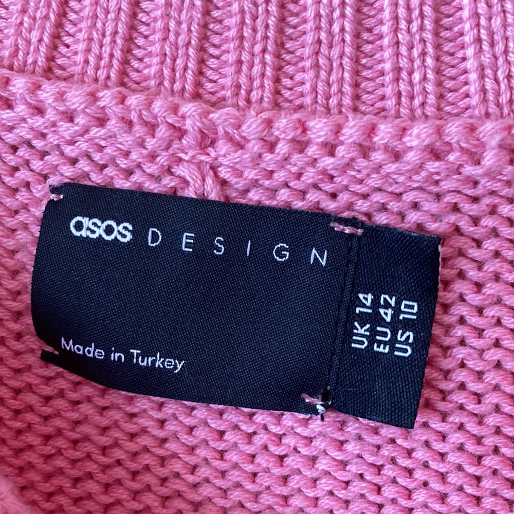 ASOS Pink Floral Sweater - Picture 5 of 6
